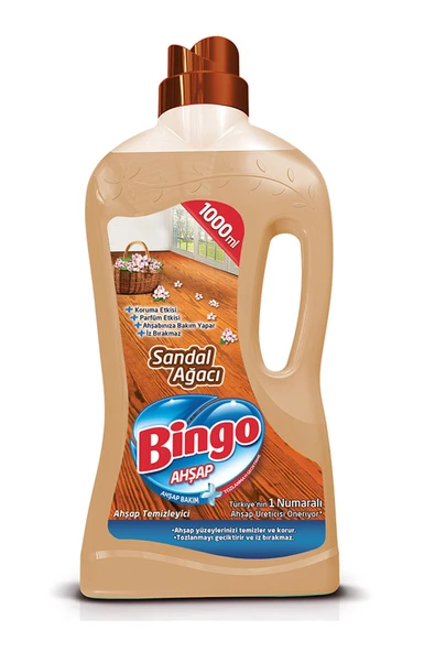Bingo Ahşap Temizleyici 1 l Sandal Ağacı - Resim 2
