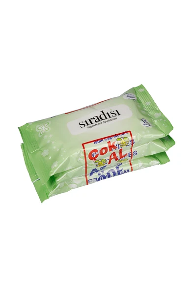 Sıradışı Islak Cep Mendil 15 Li 3 Lü Paket - Resim 2