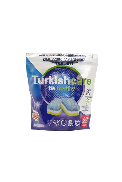 Turkishcare Bulaşık Makinesi Tableti 40'lı - 2