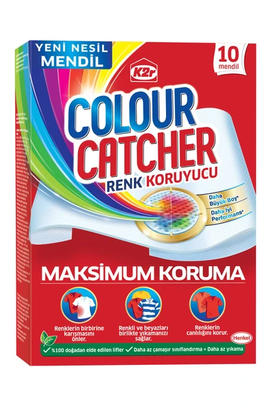 K2r Renk Koruyucu Mendil 10'lu - Resim 2