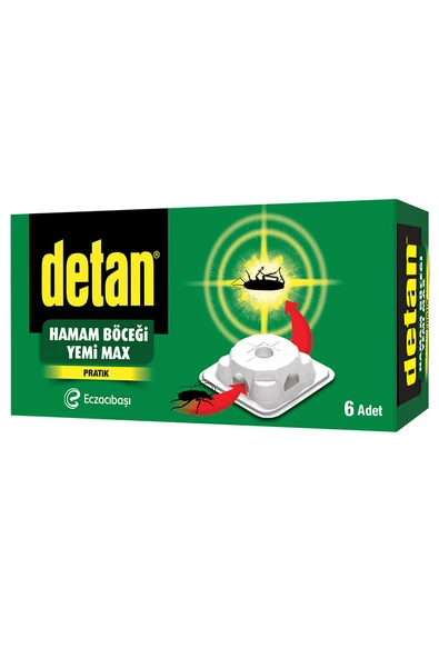 Detan Hamam Böceği Yemi 6'lı Kokusuz - 2