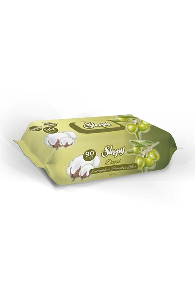Sleepy Islak Havlu Sensitive 90'lı Zeytinyağlı - 2