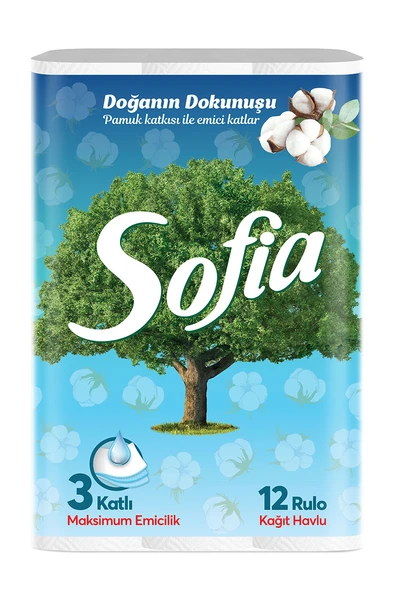Sofia Kağıt Havlu 12'li Mutfak - Resim 2