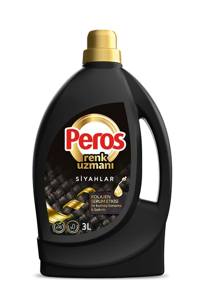 Peros Sıvı Bakım Deterjanı Siyahlar 30 Yıkama 3000 ml - 2