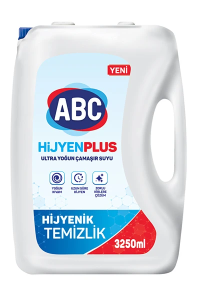 Abc Ultra Çamaşır Suyu 3,250 l Hijyen Plus ürün görseli