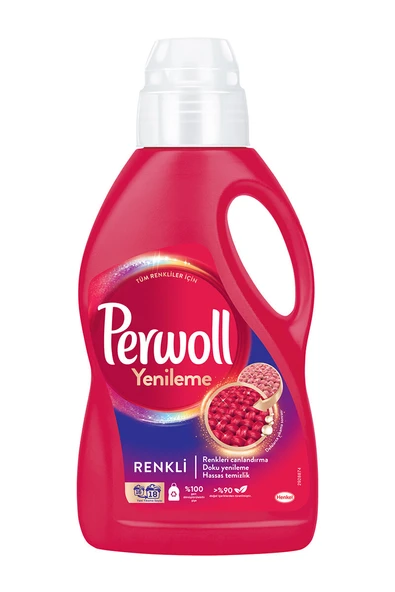 Perwoll Sıvı Bakım Deterjanı Renkliler 16 Yıkama 1000 ml - 2
