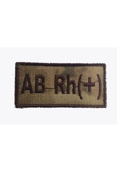Single Sword Nakış Kan Grubu Patch - Peç - 7