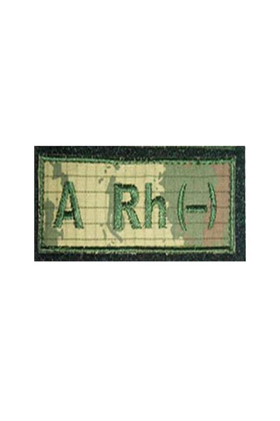 Single Sword Nakış Kan Grubu Patch - Peç - 11