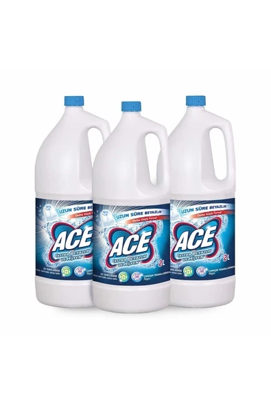 Ace Çamaşır Suyu Klasik 2 LT X3 Avantaj Paket