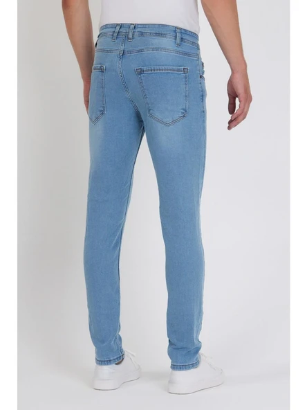 Sheff Buz Mavi Erkek Slim Fit Jean Pantolon 7341 - 4