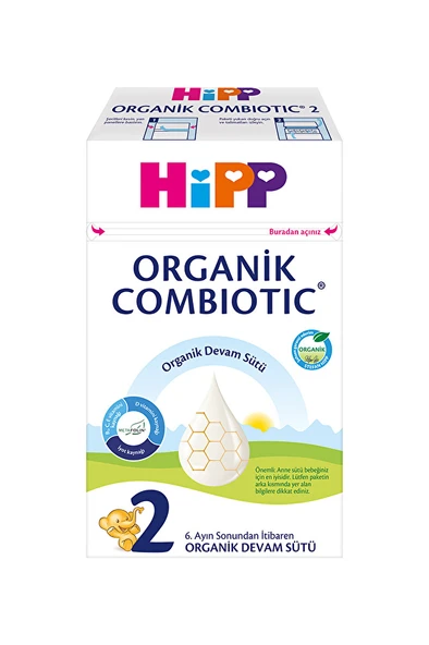 Hipp Organik Combiotic Devam Sütü 2 600 g