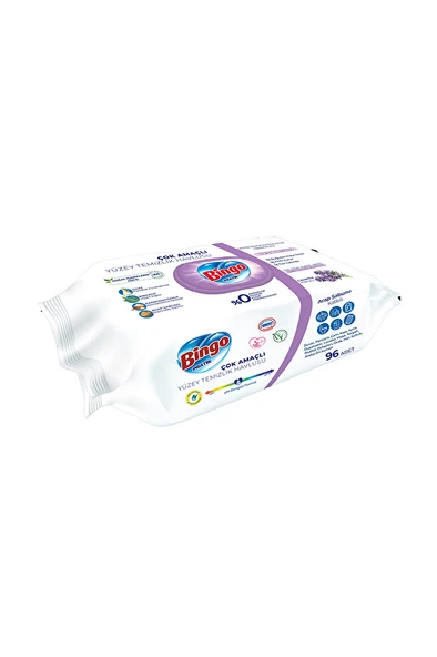 Bingo Yüzey Temizlik Havlusu Lavanta 96'lı