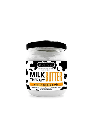 Morfose Milk Therapy Butter Yağ Içeren Mucizevi Saç Bakım Kremi 200 Ml - 3