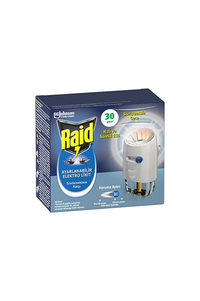 Raid Elektrolikit Ayarlanabilir 30 Gece 21 ml