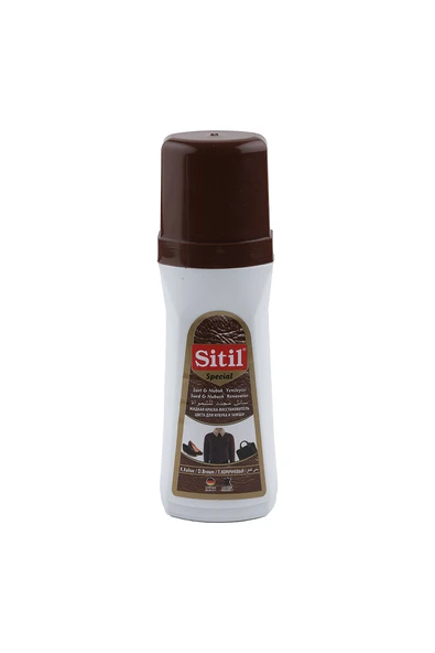 Sitil Ayakkabı Boyası Süet Likit 100 ml Koyu Kahve - 2
