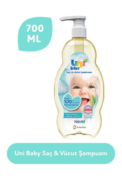 Unibaby Klasik Şampuan 700 ml ürün görseli 1