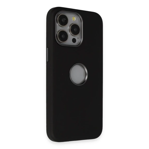 İPhone 15 Pro Max Uyumlu Siyah Dero Kılıf