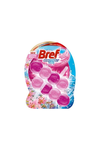 Bref Brilliant Jel Wc Blok Çiçek 2'li - 2