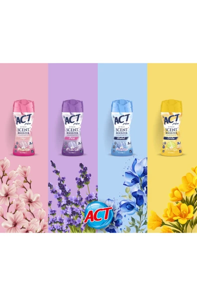Act Çamaşır Parfümü İstanbul-Berlin-Tokyo-Paris 4x210 Gr