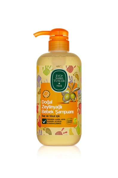 Eyüp Sabri Tuncer Bebek Şampuanı Zeytinyağlı 600 ml - 2