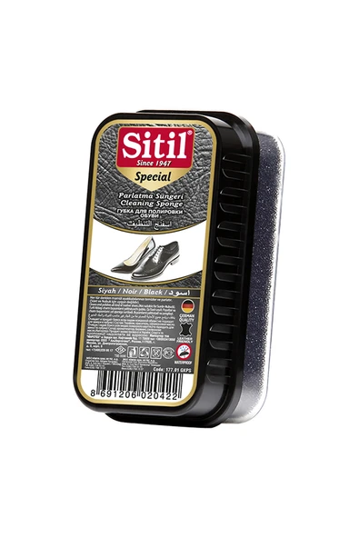 Sitil Parlatıcı Sünger Kutulu Siyah - Resim 2