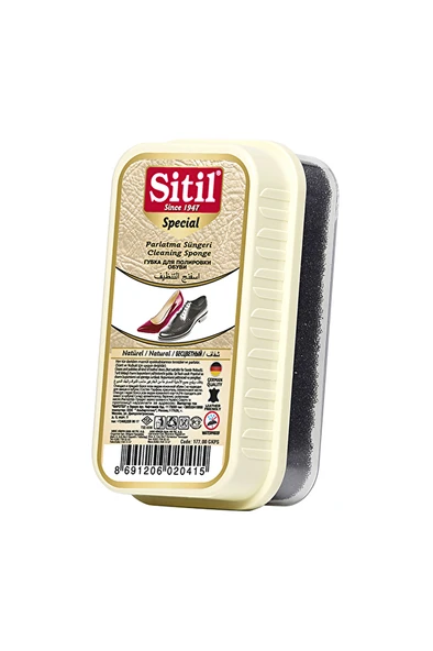 Sitil Parlatıcı Sünger Kutulu Natürel ürün görseli