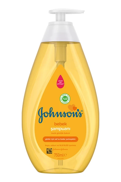 Johnson's Baby Bebek Şampuanı 750 ml - 2