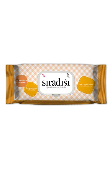 Sıradışı Islak Havlu 64 Lü