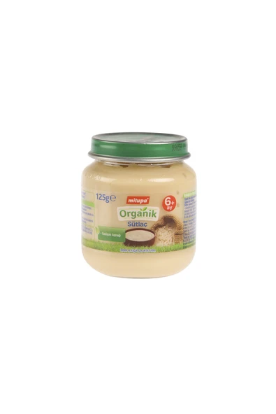 Milupa Organik Sütlaç (Kavanoz Maması) 125 g - 2