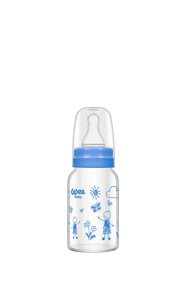 Wee Baby Isıya Dayanıklı Cam Biberon 120 ml - 2