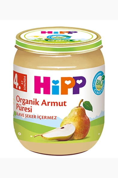 Hipp Organik Armut Püresi Kavanoz Maması 125 g