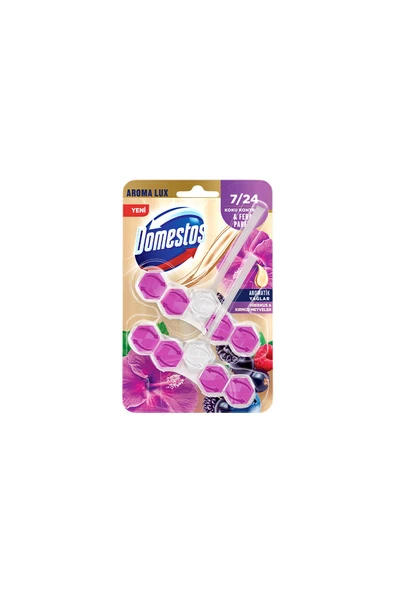 Domestos Wc Blok Hibiskus Ve Kırmızı Meyveler Lux 2X5'li - 2