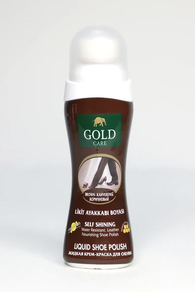 Goldcare Ayakkabı Boyası Likit 75 ml Kahverengi - 2