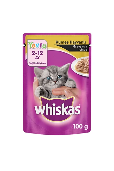 Whıskas Pouch Yavru Kedi Maması 85 g