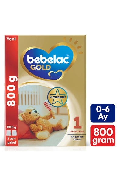 Bebelac Gold 1 Bebek Sütü 800 g ürün görseli