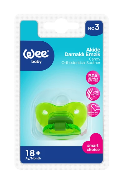 Wee Baby Akide Damaklı Emzik No:3 - 2