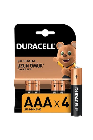 Duracell İnce 4'Lü Pil - 2