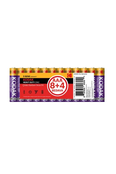 Kodak 12'li İnce Pil - 2