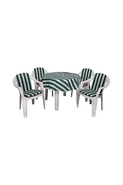 Belde Delüks 4+1 Midiset Minder ve Örtü Takımı