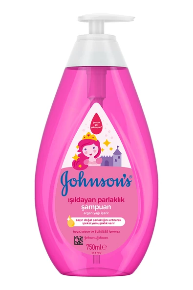 Johnson's Baby Bebek Şampuanı 750 ml Işıldayan Parlaklık - 2