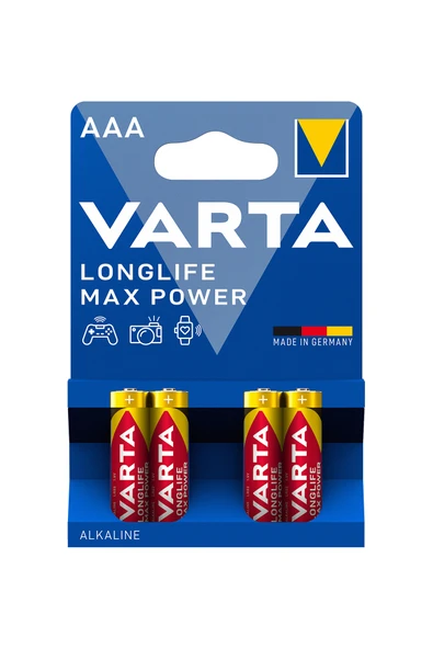Varta Pil Max Power 4' Lü İnce Pil - 2