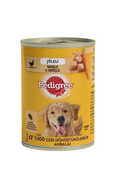 Pedigree Tavuklu Ve Havuçlu Konserve Köpek Maması 400G