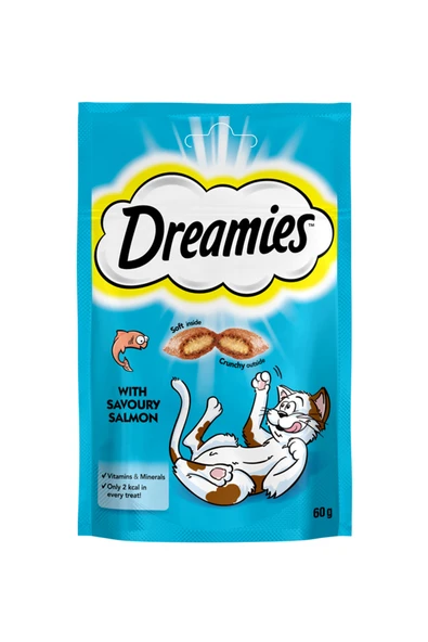 Dreamies Somonlu Kedi Ödül Maması 60G - 2