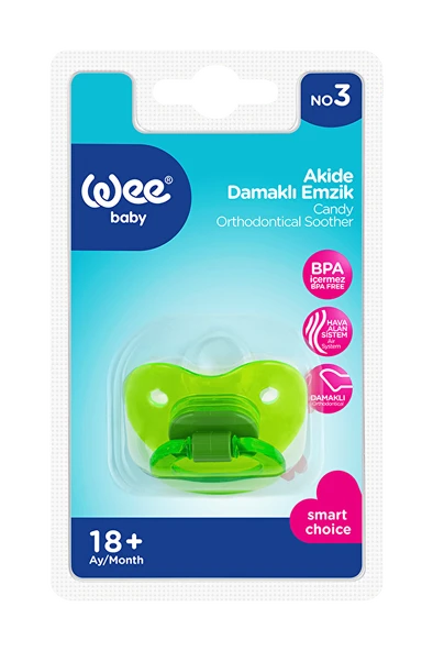 Wee Baby Akide Damaklı Emzik No:3