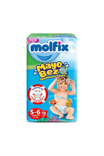 Molfix Mayo Bez 5-6 Numara +14 kg 10 Adet ürün görseli