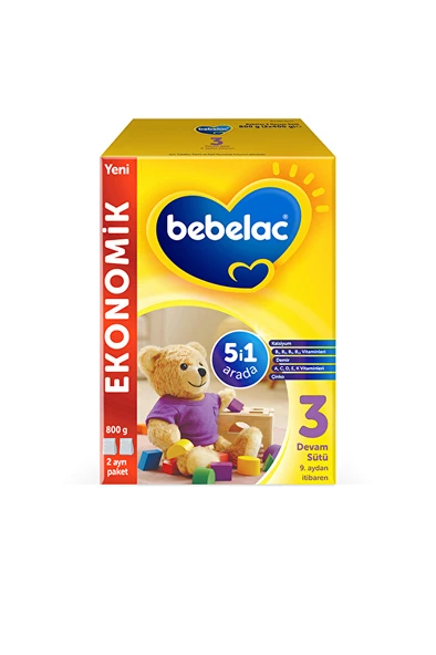 Bebelac 3 Devam Sütü 800 g ürün görseli