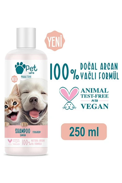Petlove Şampuan Çilek 250ml