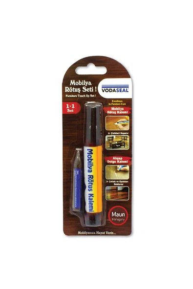 Vodaseal Mobilya Rotuş Ve Ahşap Dolgu Kalemi Maun - 2