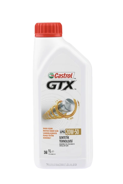 Castrol Gtx 20W/50 Motor Yağı 1.L - 2