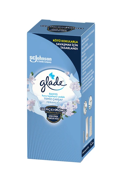 Glade Banyo Çarşaf Ferahlığı 10 ml Yedek - 2